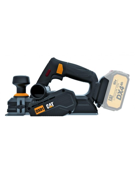 1 - Pialletto pialla brushless a batteria 18v Caterpillar DX81B solo macchina