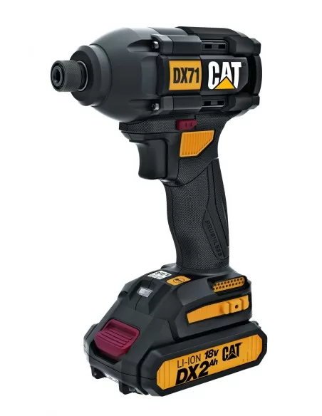 4 - Kit tassellatore DX21 trapano DX12 avvitatore DX71 smerigliatrice DX31B con valigie e batterie Caterpillar