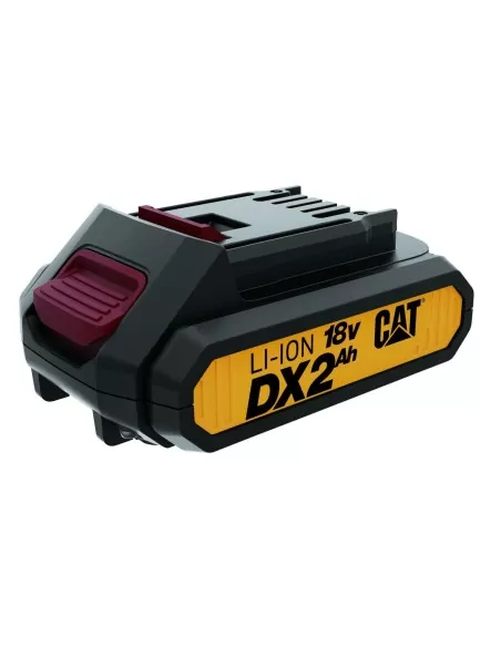 2 - Kit trapano a percussione DX12 smerigliatrice DX31B con valigie e batterie 18v Caterpillar