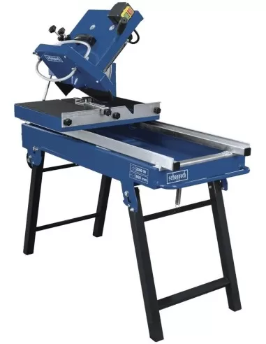 1 - Macchina tagliapietre ad acqua umido taglio 80x11cm lama 350mm Scheppach hsm3500