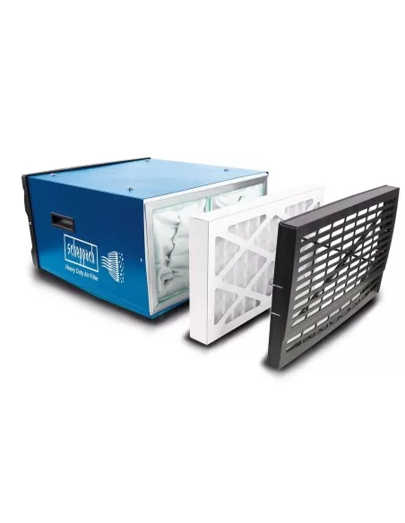 Depuratore d'aria purificatore sistema di filtrazione 100w Scheppach hda-14