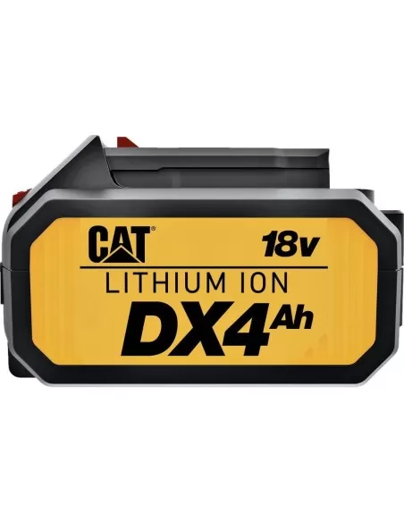 2 - Kit smerigliatrice angolare brushless incluse 2 batterie 18v 4.0ah Caterpillar DX31B