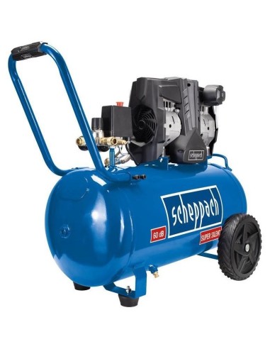 Compressore aria silenziato Scheppach hc51si 1500w 50 litri 8 bar