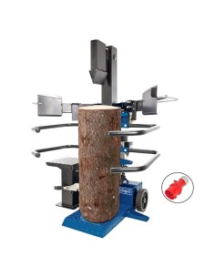 1 - Spaccalegna elettrico verticale 8 ton. Scheppach compact 8t 3500w 400v