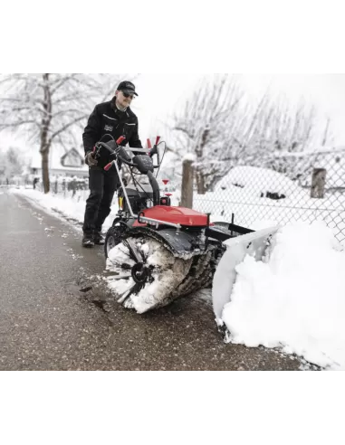 2 - Spazzatrice a scoppio multifunzione avviamento elettrico Scheppach sc2200pe