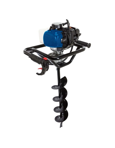 Trivella mototrivella a scoppio 52cc 1,97cv 3 eliche incluse Scheppach eb2000