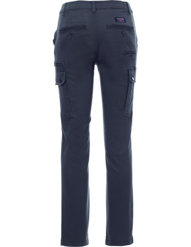 17 - Pantalone donna da lavoro multitasche cotone Payper forest lady stretch