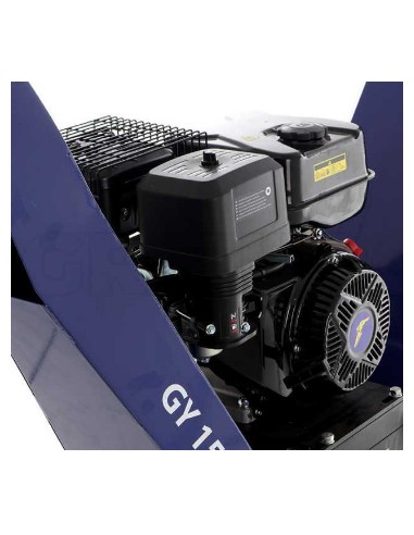2 - Biotrituratore a scoppio professionale 420cc 15hp gy150ws GOODYEAR