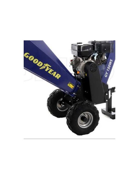 4 - Biotrituratore a scoppio professionale 420cc 15hp gy150ws GOODYEAR