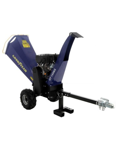8 - Biotrituratore a scoppio professionale 420cc 15hp gy150ws GOODYEAR