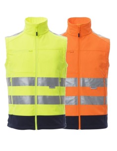Giubbino senza maniche alta visbilita' da lavoro Payper traffic