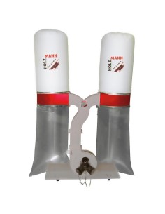 Aspiratore trucioli polvere sacco aspiratrucioli 3300w holzmann abs3880 230v