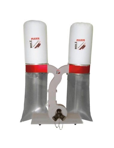 Aspiratore trucioli polvere sacco aspiratrucioli 3300w holzmann abs3880 230v