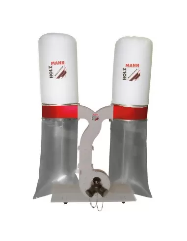 1 - Aspiratore trucioli polvere sacco aspiratrucioli 3300w holzmann abs3880 230v