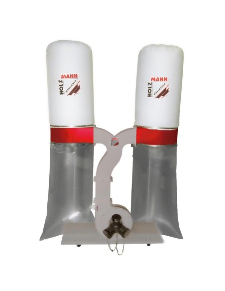 Aspiratore trucioli polvere sacco aspiratrucioli 3300w holzmann abs3880 230v