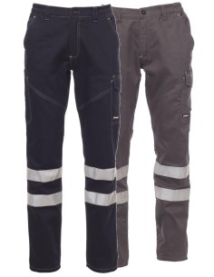 Pantaloni invernali lavoro unisex bande riflettenti Payper worker winter reflex