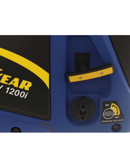 7 - Generatore di corrente inverter portatile 1200 w GOODYEAR gy1200i
