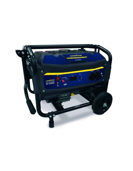 1 - Generatore di corrente avr monofase 7hp 3200w GOODYEAR gy3200 carrellato