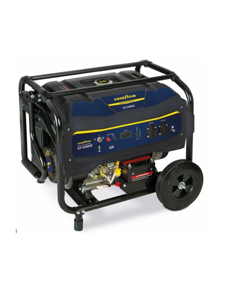 1 - Generatore di corrente avr monofase start elettrico 13hp 5500w GOODYEAR gy5500ge