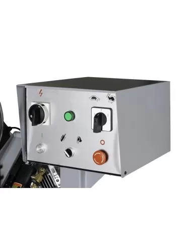 2 - Sega a nastro metallo con discesa manuale idraulica holzmann bs370top_400v