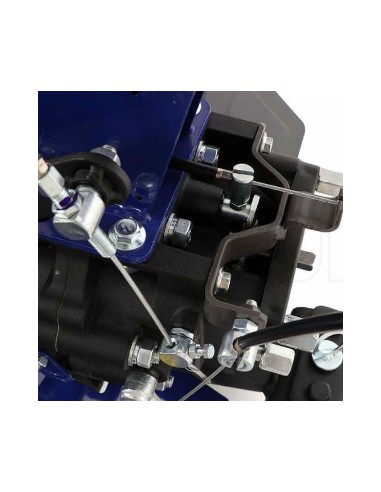 6 - Motozappa a scoppio 212cc cambio 4+2 retromarce fresa da 100cm GOODYEAR gy6000tl