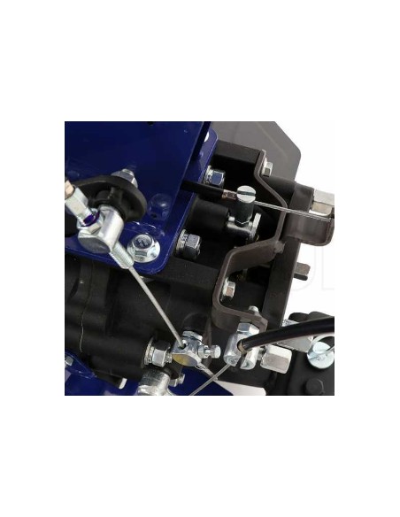 6 - Motozappa a scoppio 212cc cambio 4+2 retromarce fresa da 100cm GOODYEAR gy6000tl