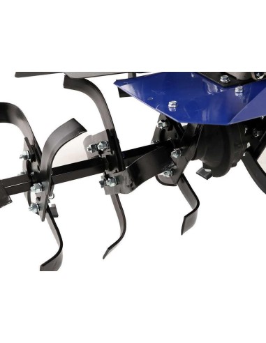 7 - Motozappa a scoppio 212cc cambio 4+2 retromarce fresa da 100cm GOODYEAR gy6000tl