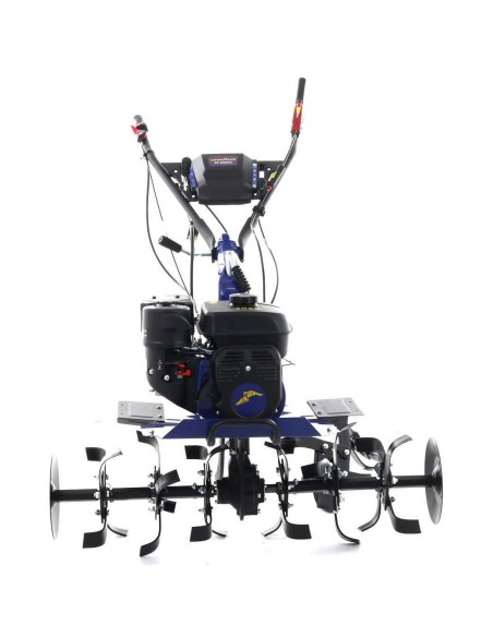 9 - Motozappa a scoppio 212cc cambio 4+2 retromarce fresa da 100cm GOODYEAR gy6000tl