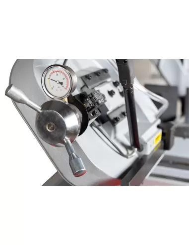 4 - Sega a nastro metallo con discesa manuale idraulica holzmann bs370top_400v