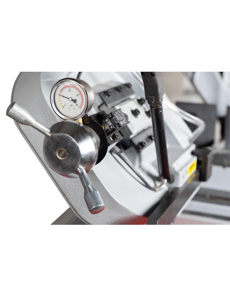 Sega a nastro metallo con discesa manuale idraulica holzmann bs370top_400v