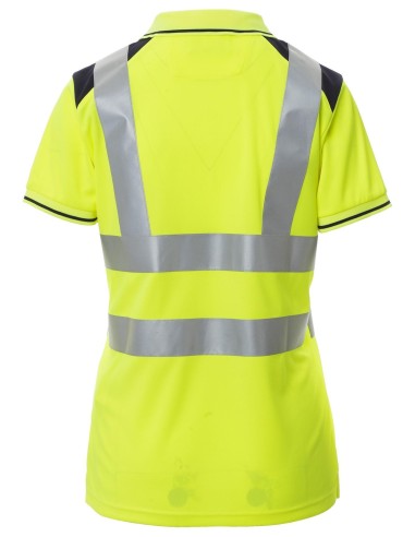 Polo donna manica corta alta visibilita Payper guard+lady