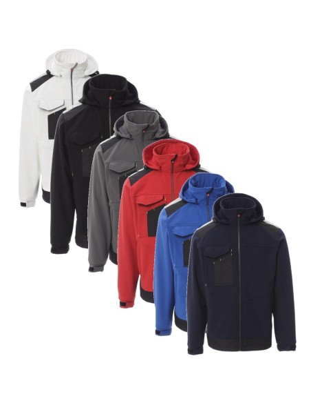 44 - Giacca ergonomica c/cappuccio, Payper performer 2.0