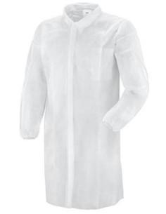 Kit 50 camici monouso da lavoro in polipropilene Payper pp-u-02 lab coat