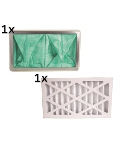 Set filtro interno + filtro esterno per depuratore d'aria Scheppach hda-14