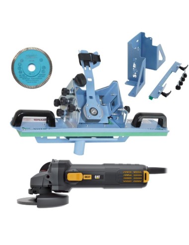 Smussatrice Sigma jolly edge 37a3d + kit fissaggio 37c + smerigliatrice cat dx37