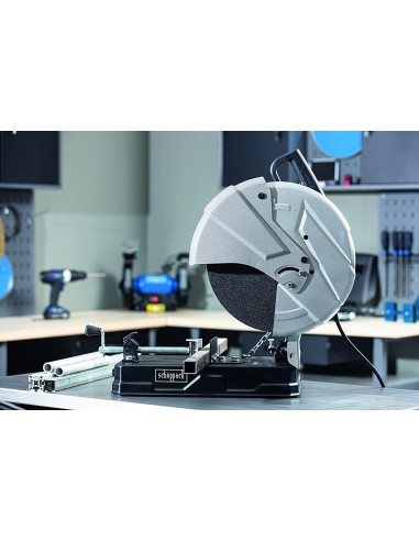 Troncatrice a disco per metalli ferro ø355 2600w Scheppach mt150