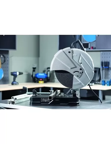 Troncatrice a disco per metalli ferro ø355 2600w Scheppach mt150