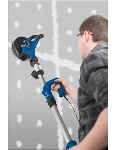 2 - Levigatrice da muro telescopica 710w Scheppach ds920x