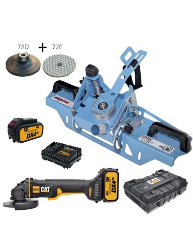 Smussatrice Sigma serie simple bevel 36a5d + smerigliatrice angolare cat dx31b
