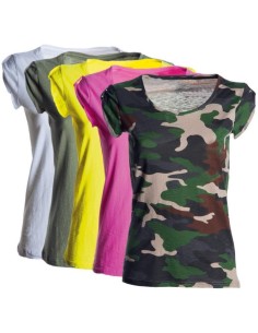 T-shirt manica corta collo v Payper neutral discovery lady