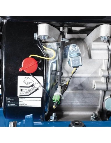 Piastra vibrante Scheppach hp1400s a scoppio 6.5hp 23kN 79cc