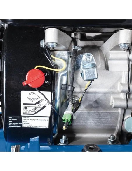 Piastra vibrante Scheppach hp1400s a scoppio 6.5hp 23kN 79cc