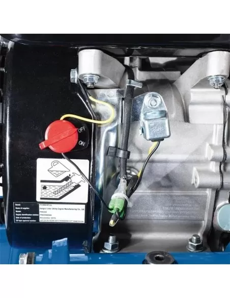 Piastra vibrante Scheppach hp1400s a scoppio 6.5hp 23kN 79cc