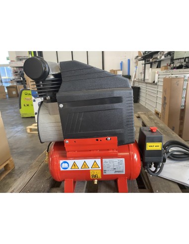 4 - Compressore aria lubrificato 6lt 0,8hp 400v FIAC boboair gms 100