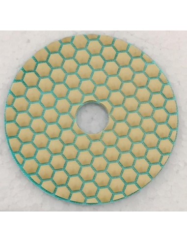 2 - Mola diamantata Sigma 72e1500 grana 1500 per lucidatura ø 100 con velcro