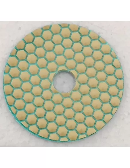 2 - Mola diamantata Sigma 72e1500 grana 1500 per lucidatura ø 100 con velcro