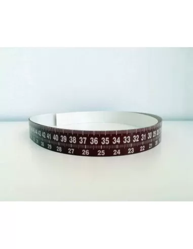 1 - Righetta metrica adesiva 107112 per tagliapiastrelle Sigma serie tecnica