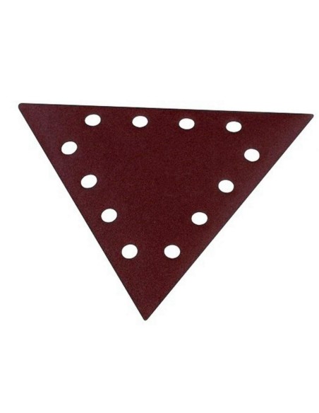 Kit 10 triangoli abrasivi grana 120 280x280x280mm levigatrici da muro Scheppach