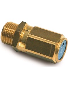 Valvola di sicurezza tarata 3/8" raccordi aria compressa compressore