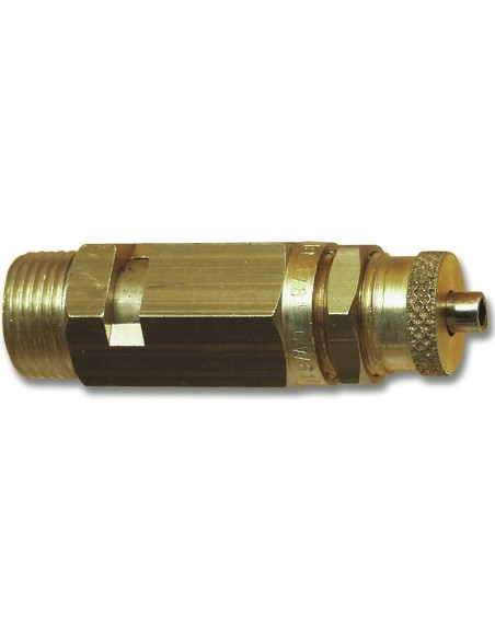 1 - Valvola di sicurezza libera 1" raccordi aria compressa per compressore